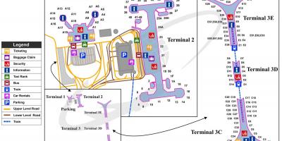 Peking bandara peta
