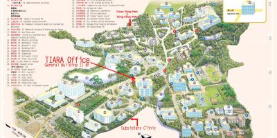 Tsinghua university kampus peta